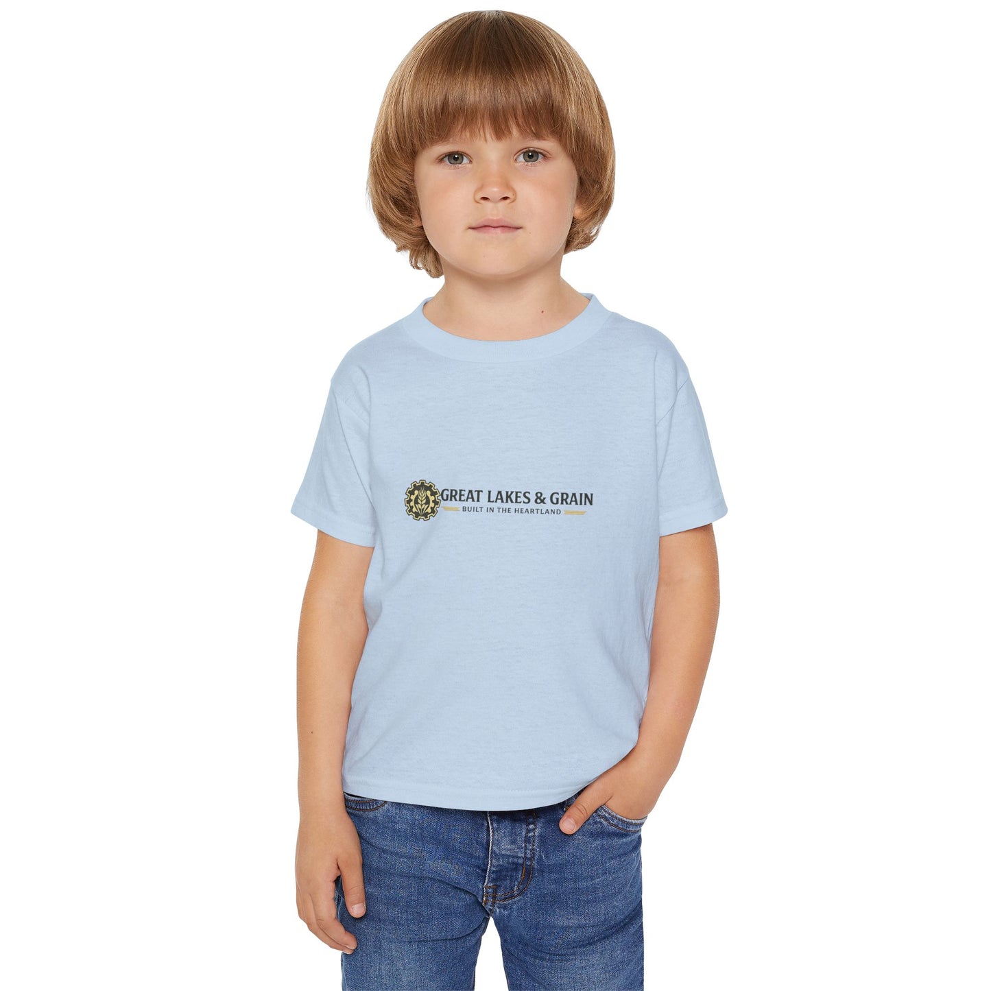 Midwest Made Kids Tee — Barn Badge Back Print