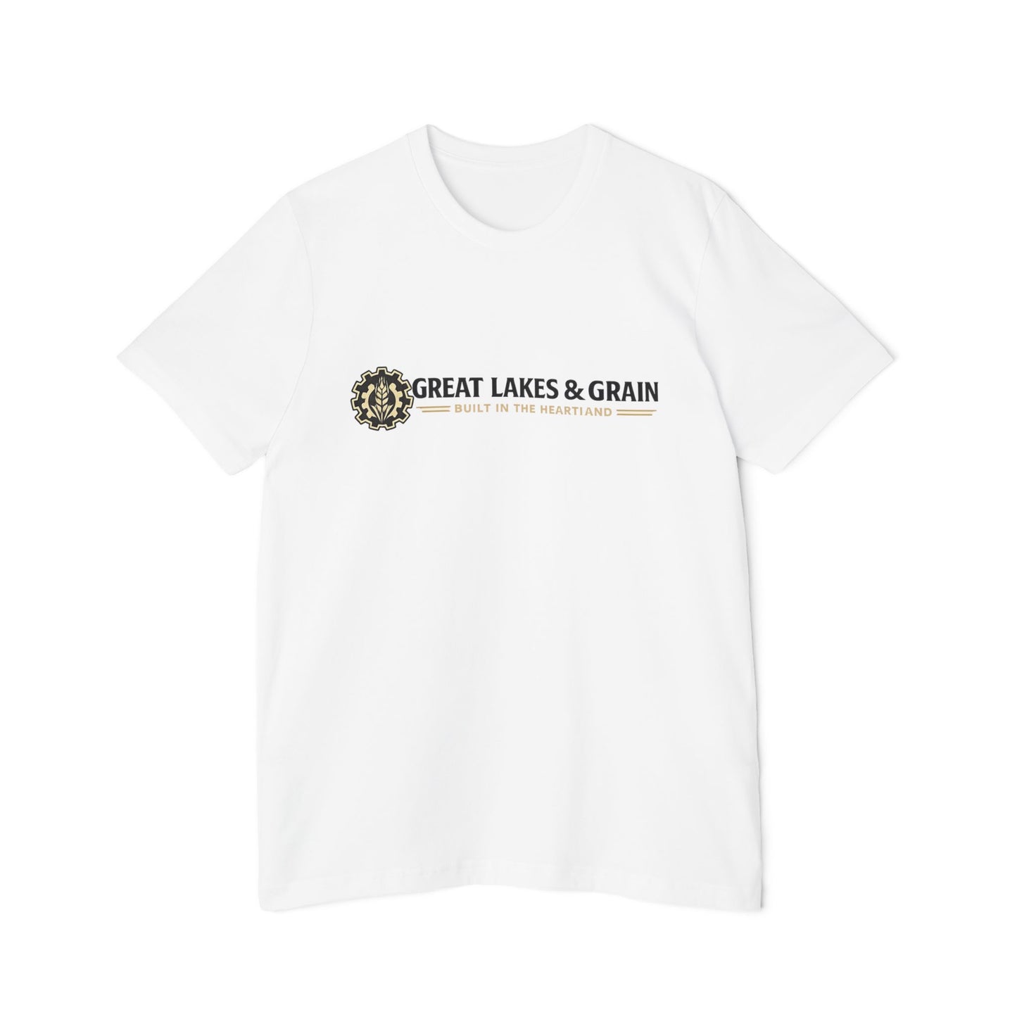 Midwest Made T-Shirt — "Great Lakes & Grain" Logo