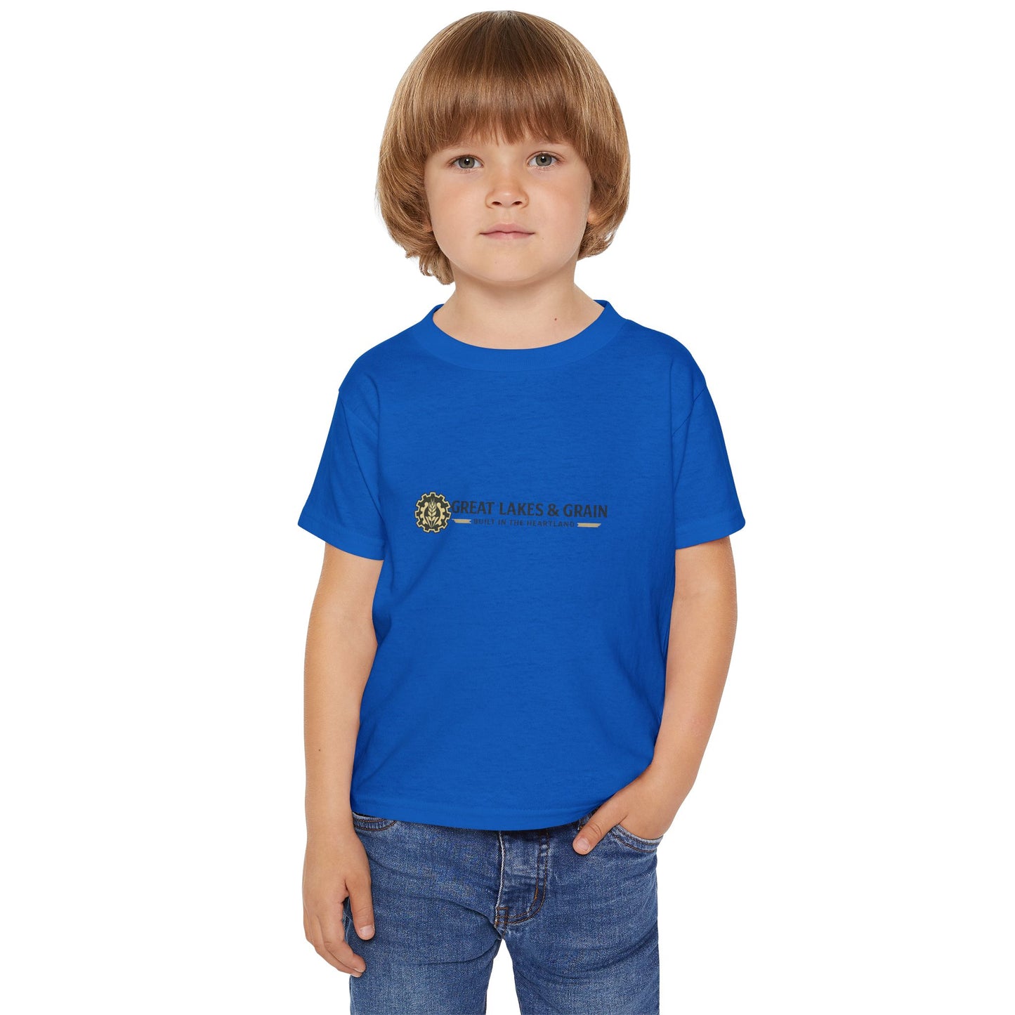 Midwest Made Kids Tee — Barn Badge Back Print