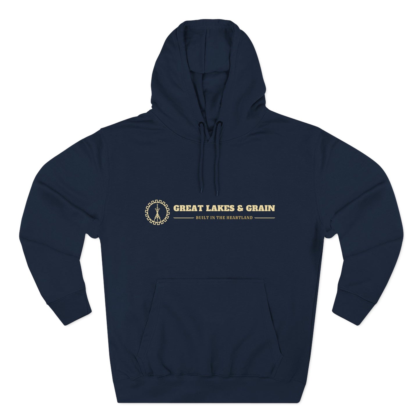 Midwest Made Hoodie — Built Before Sunrise Farm & Grain Fleece Pullover