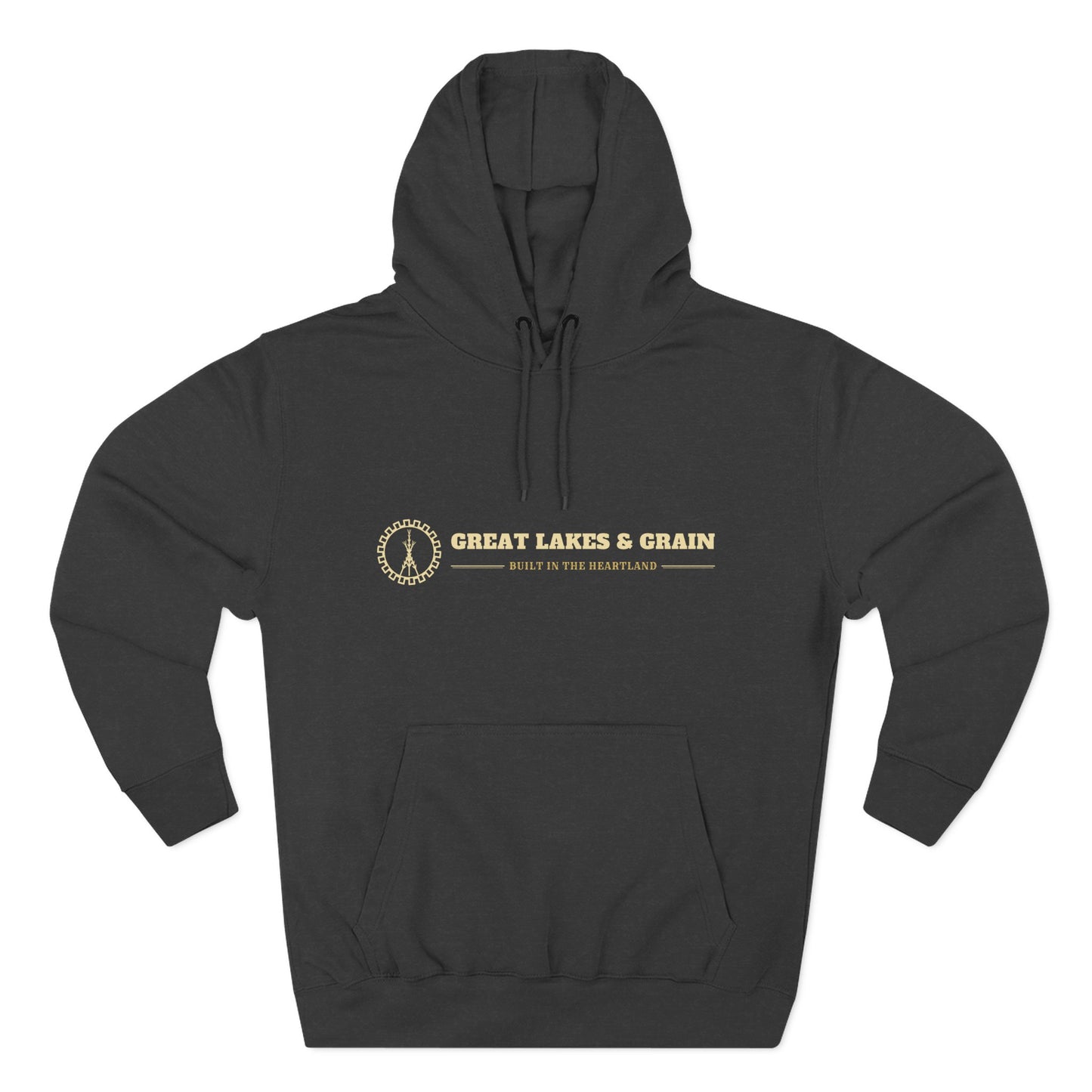 Midwest Made Hoodie — Built Before Sunrise Farm & Grain Fleece Pullover