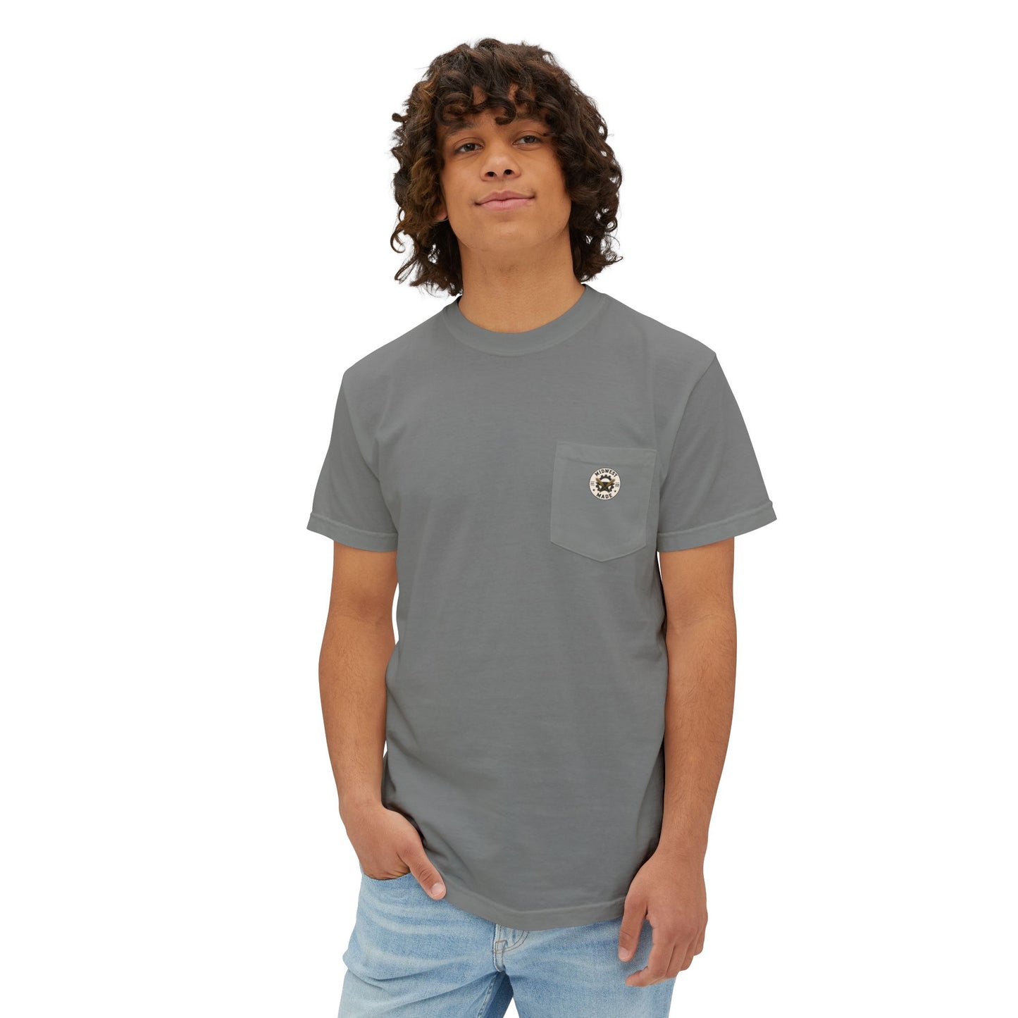 Great Lakes & Grain™ Bass Fishing Graphic Pocket T-Shirt | Built by Hand Collection