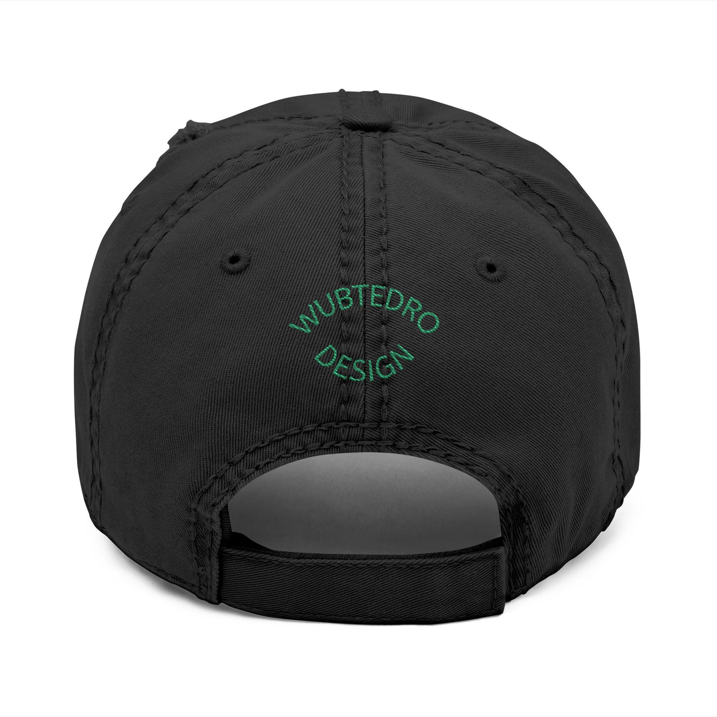 Great Lakes & Grain Distressed Dad Hat — Embroidered Heartland Logo