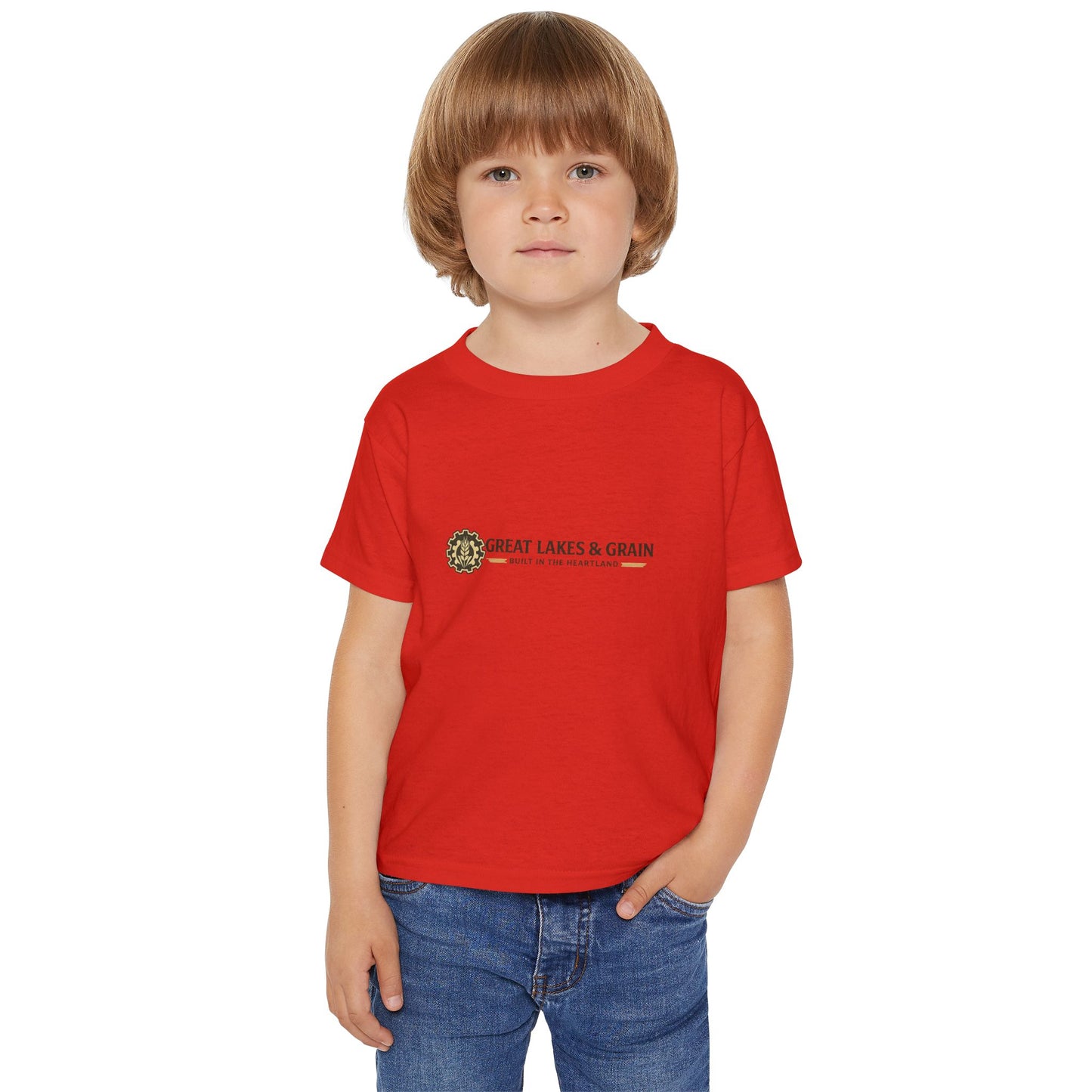 Midwest Made Kids Tee — Barn Badge Back Print
