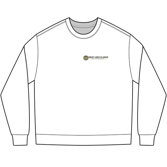 Long Sleeve Tee — Great Lakes & Grain Logo (Built in the Heartland)