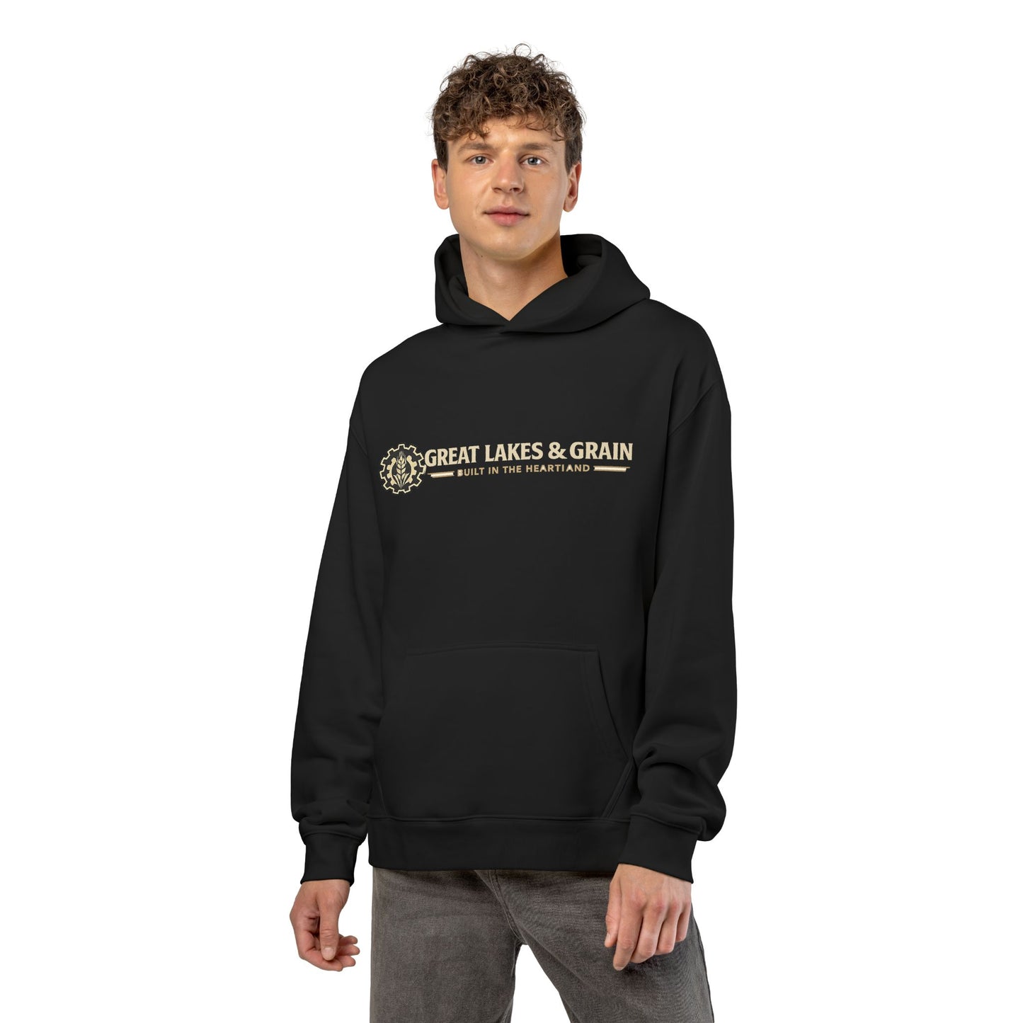 Midwest Made Hoodie — Built Before Sunrise Rustic Workwear Pullover