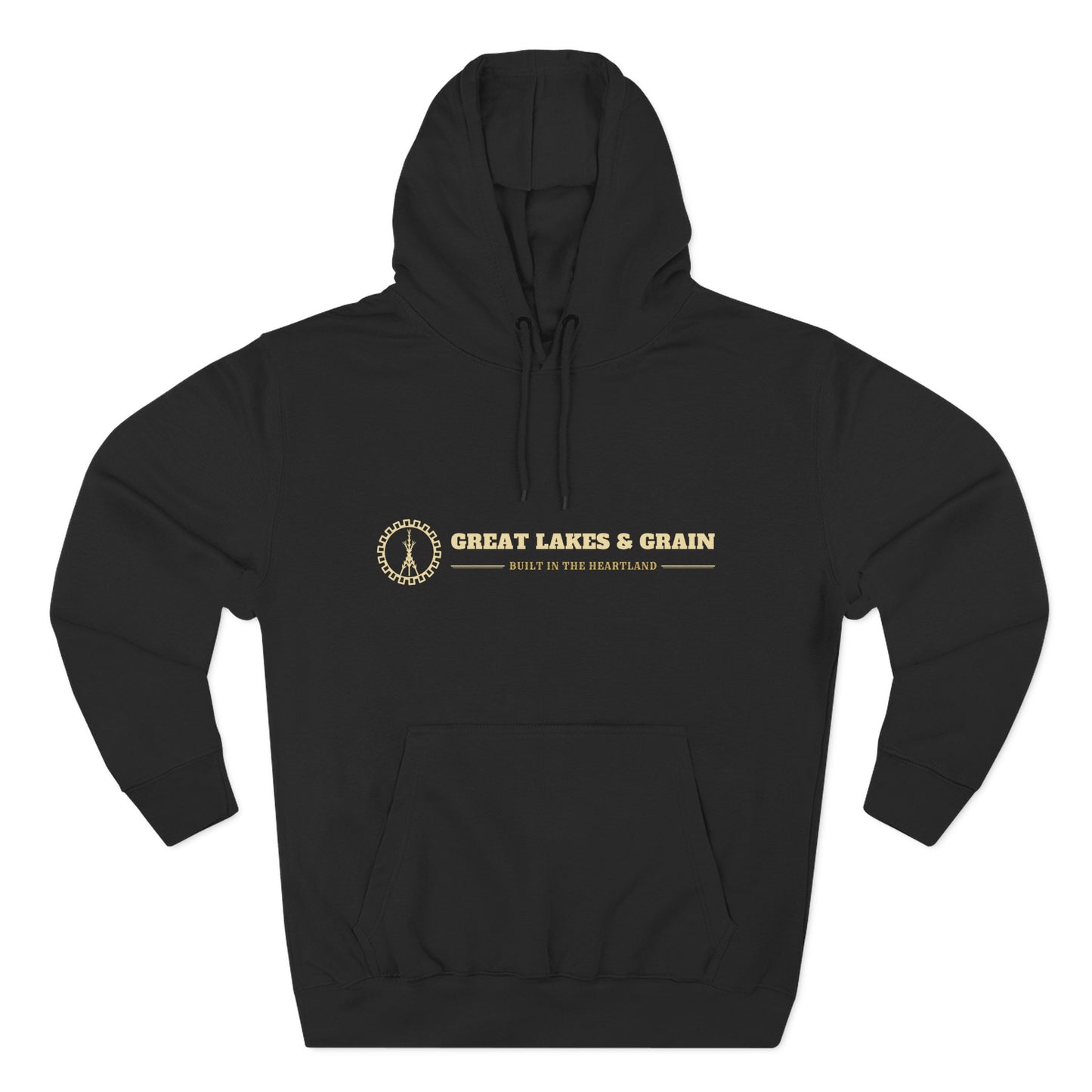 Midwest Made Hoodie — Built Before Sunrise Farm & Grain Fleece Pullover