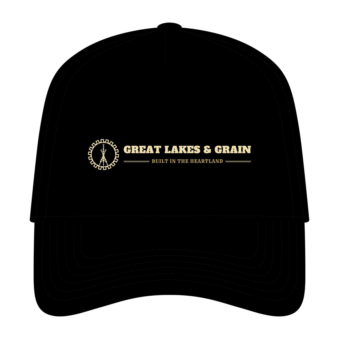 Great Lakes & Grain Retro Snapback Cap – Built in the Heartland