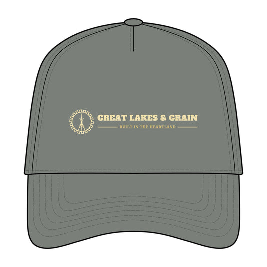 Great Lakes & Grain Retro Snapback Cap – Built in the Heartland