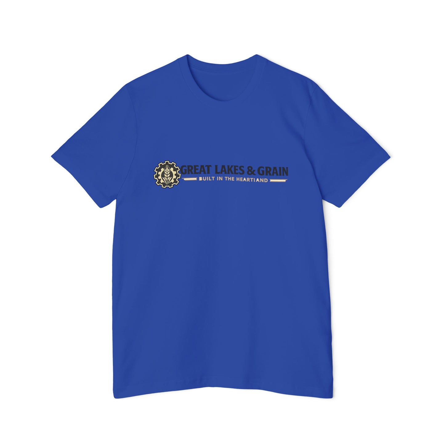 Midwest Made T-Shirt — "Great Lakes & Grain" Logo