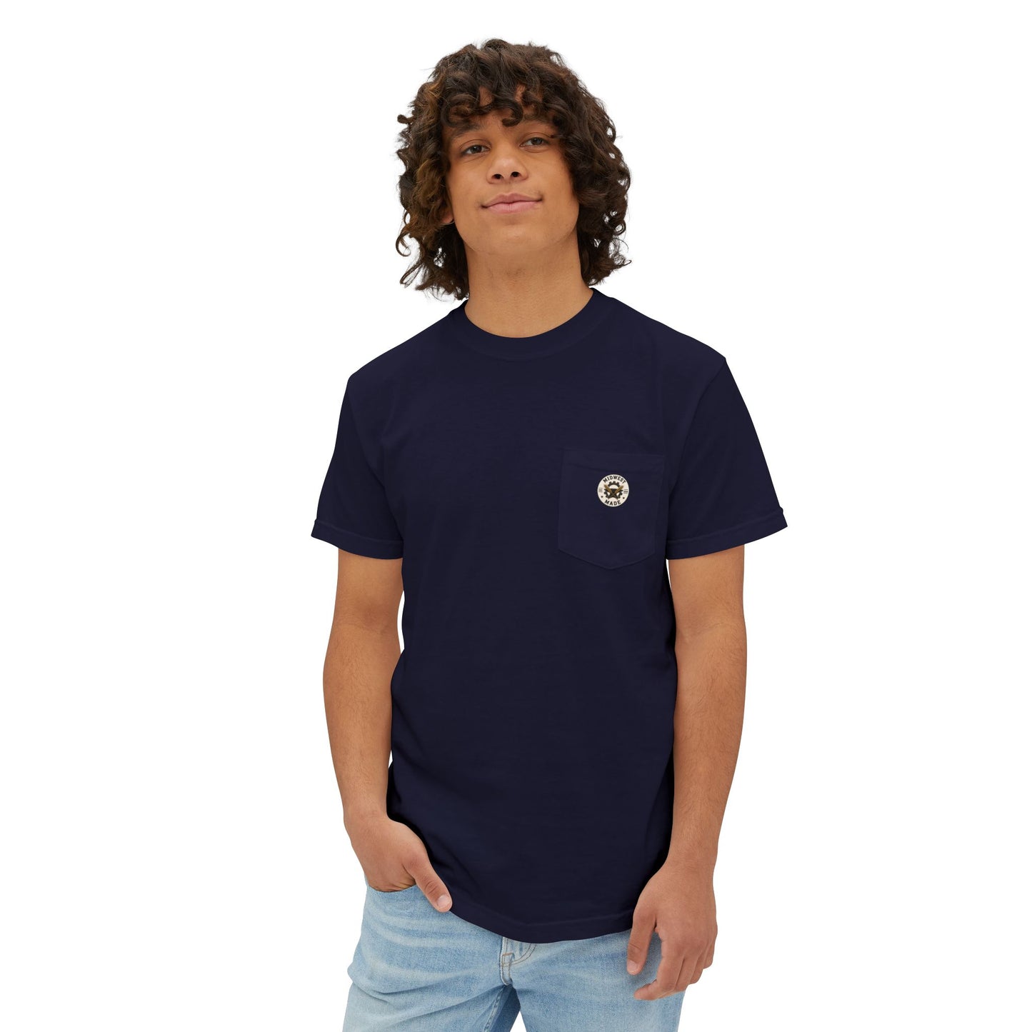 Great Lakes & Grain™ Bass Fishing Graphic Pocket T-Shirt | Built by Hand Collection