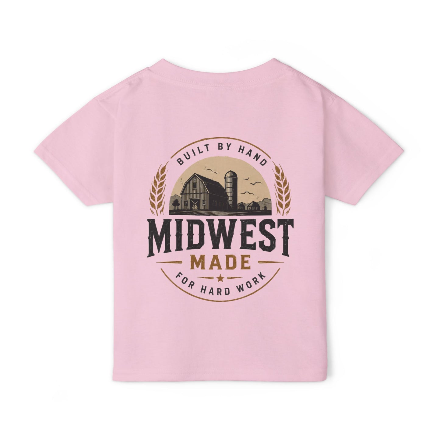 Midwest Made Kids Tee — Barn Badge Back Print