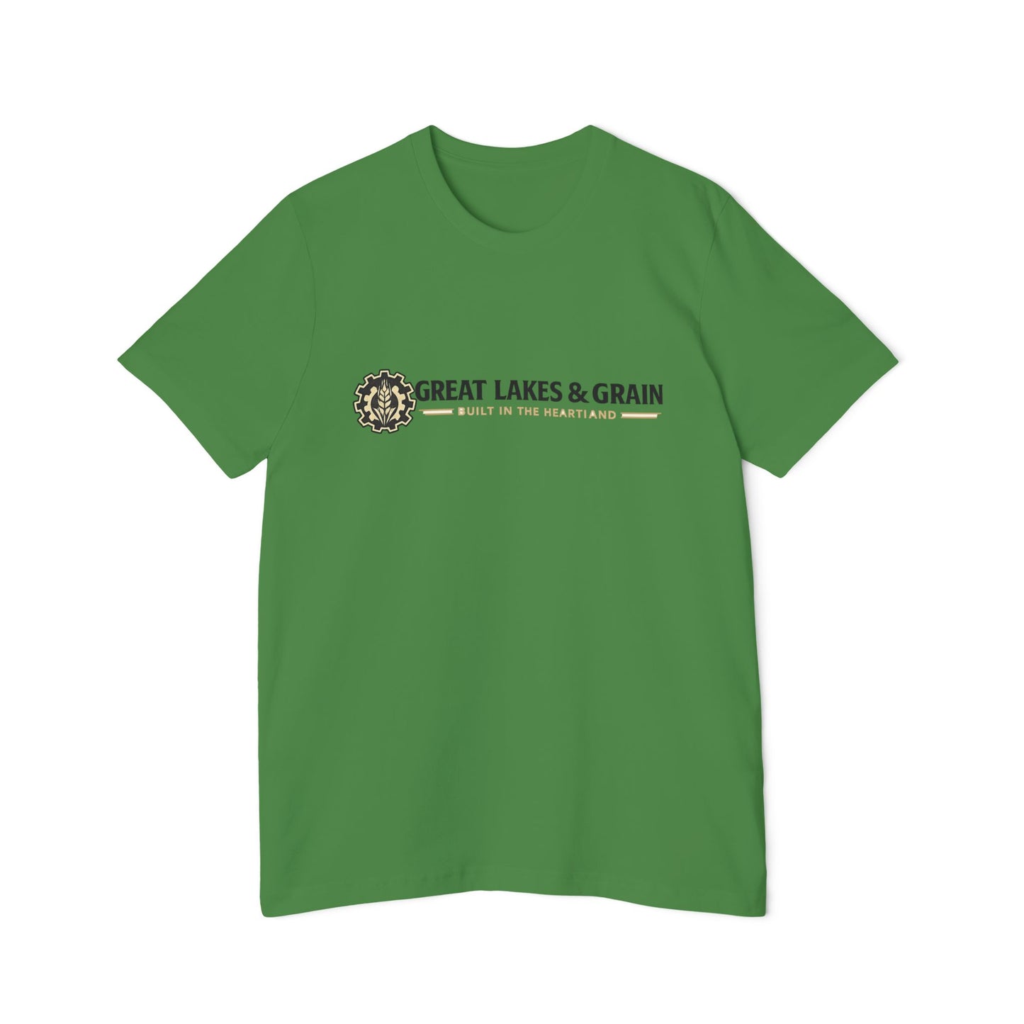 Midwest Made T-Shirt — "Great Lakes & Grain" Logo