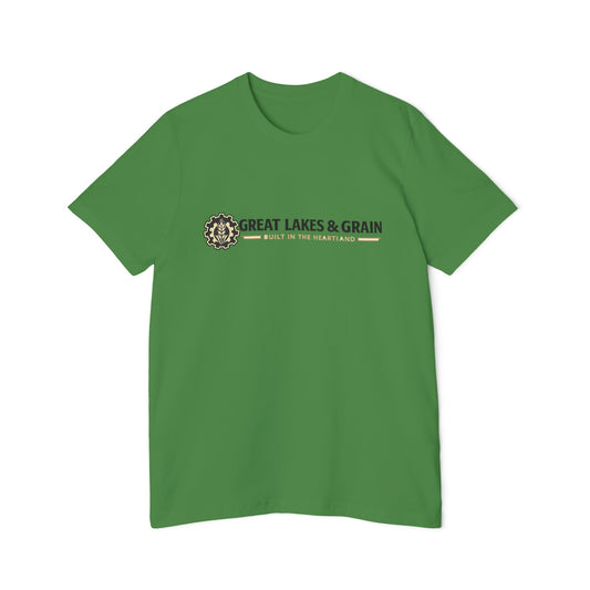 Midwest Made T-Shirt — "Great Lakes & Grain" Logo