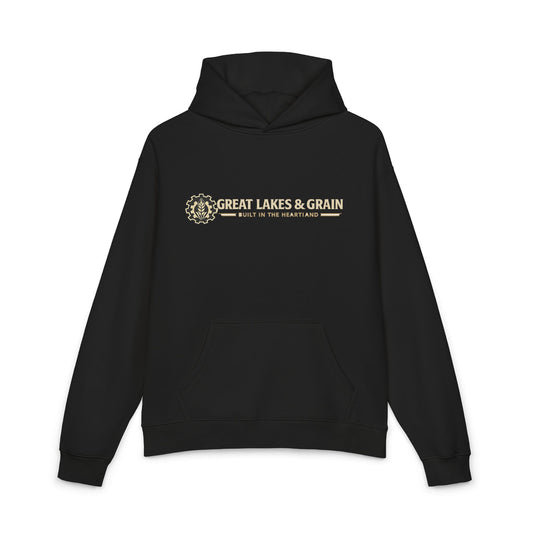 Midwest Made Hoodie — Built Before Sunrise Rustic Workwear Pullover