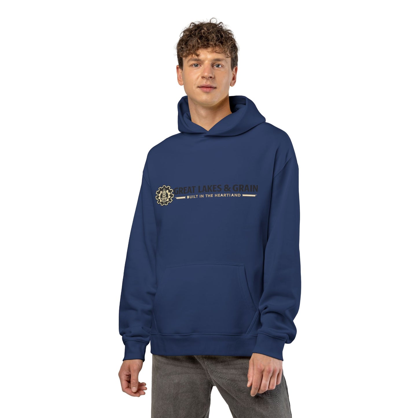 Midwest Made Hoodie — Built Before Sunrise Rustic Workwear Pullover